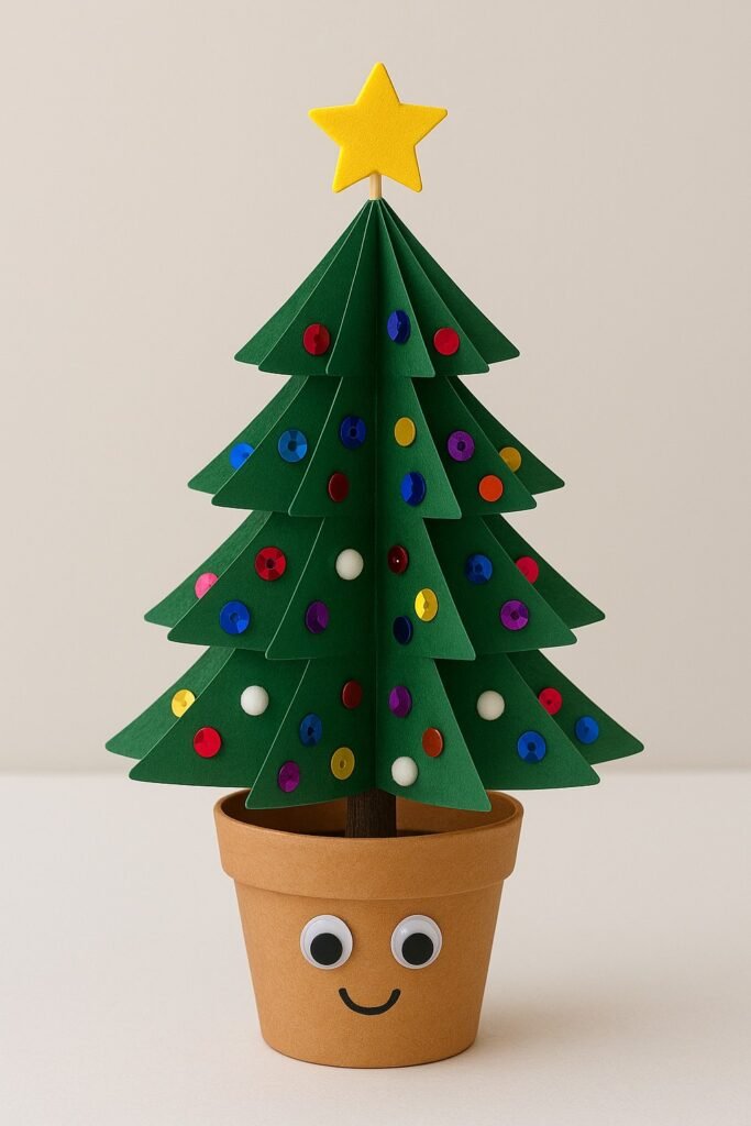 Festive and Fun 3D Christmas Tree 