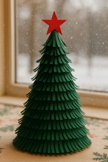 Fringe Christmas Tree
