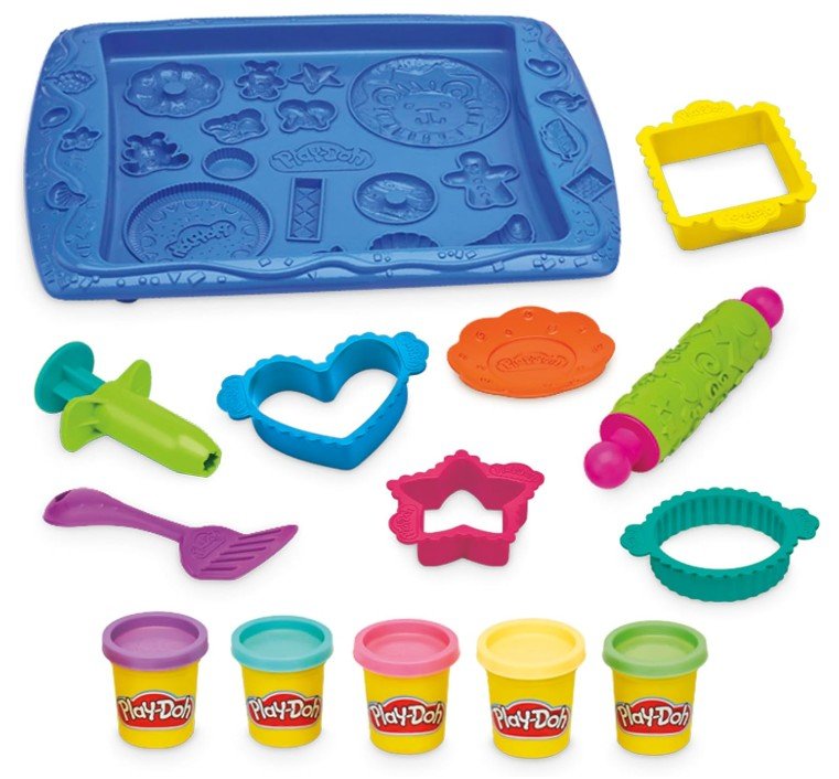 Play-Doh Kitchen Creations Cookie Creations Playset, Kids Arts & Crafts Set
(Amazon)